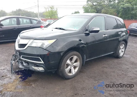 2012 Acura Mdx Technology Package из США, поврежденный, VIN 2HNYD2H31CH513298